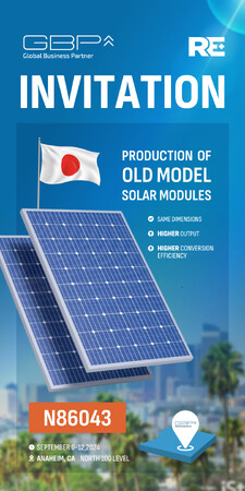 GBP、アメリカのカルフォルニアでRE+ 24に出展します!