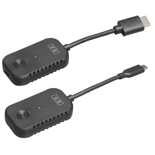 USB-TypeC to HDMIケーブルをワイヤレス化！USB-TypeCからワイヤレスで映像・音声を送信し、HDMI入力でモニターに表示する「センナックス-USB-TypeC出力用」本日発売