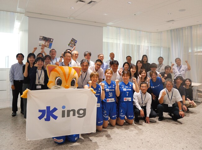 現役トップアスリートから学ぶ！東京羽田ヴィッキーズ選手との交流イベントを開催