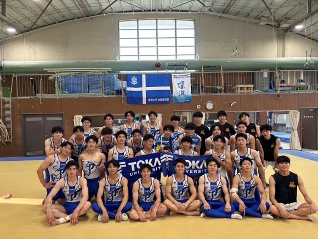ＤＭ三井製糖「パラチノース(R)」で東海大学体操競技部を応援！全日本学生体操競技選手権大会に向けて栄養講習を実施