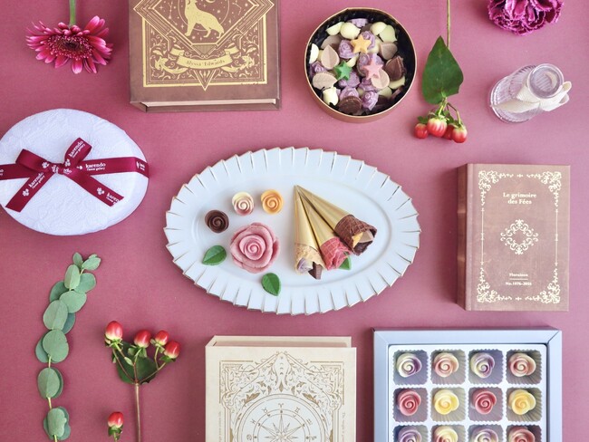 【進化系フラワーギフトショップkarendo】お花屋さんが作る秋限定の「コスモス」カラーのチョコレートが新発売