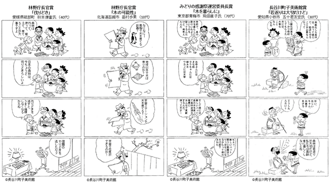 「サザエさん一家の”もりのわ”話 吹き出しコンテスト」の受賞作品が決まりました