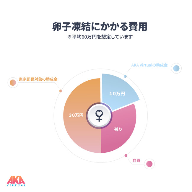 海外発スタートアップ企業「AKA Virtual」が『卵子凍結補助金制度』導入