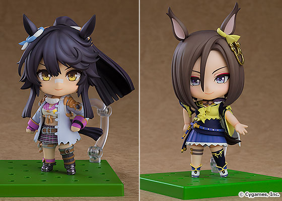 ゲーム『ウマ娘 プリティーダービー』より、「ナリタブライアン」と「エアグルーヴ」がねんどろいどで登場です！