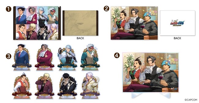 『逆転裁判456 王泥喜セレクション』キャラクターイラスト商品が登場！