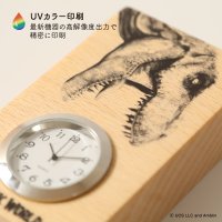 映画『ジュラシック・ワールド』シリーズ　木製時計・木製コースターを8月2日発売開始！　～恐竜王国福井より天然木材を使用して世界観をリアルに再現～