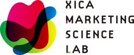 「XICA MARKETING SCIENCE LAB」ロゴ 「XICA MARKETING SCIENCE LAB」ロゴ
