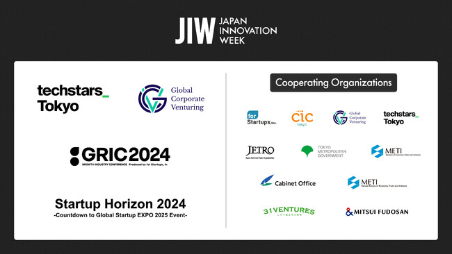 世界各国から投資家・スタートアップエコシステムビルダーが集結する「JAPAN INNOVATION WEEK」が今秋に開催決定