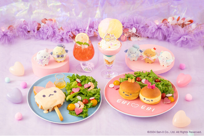 すみっコぐらしの新キャラクター「えびてんのしっぽ」にフォーカスしたテーマカフェが東京ソラマチ(R)に登場！『すみっコぐらしカフェ～天使なえびてんアイドル～』期間限定オープン！