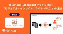 予約・顧客管理・集客をこれ1つでトータルサポート!治療院特化型システム「バディフル」に、最適な集客プランを導き出す新機能「ビジュアル・インサイト・ライト」が追加 予約・顧客管理・集客をこれ1つでトータルサポート!治療院特化型システム「バディフル」に、最適な集客プランを導き出す新機能「ビジュアル・インサイト・ライト」が追加
