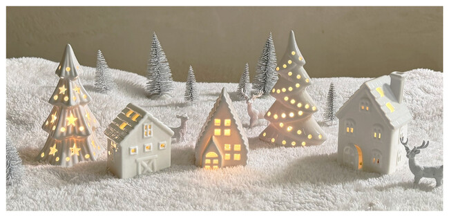 昨年好評いただいた、やさしいあかりに癒される磁器製LEDライトが新しいデザインで登場!