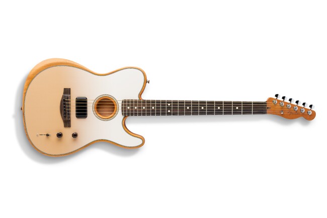 ～Fender(R)︎初のアーティストシグネイチャー アコスタソニックが登場～ 数々の受賞歴を誇るFINNEASとコラボレーションしたアコスタソニック テレキャスター 2モデルを発表