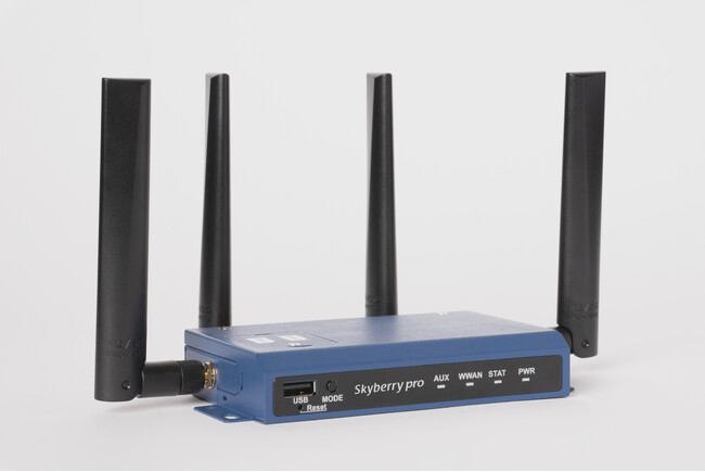BCP対策通信サービス「スカイベリーpro(R)」で衛星通信の利用に成功