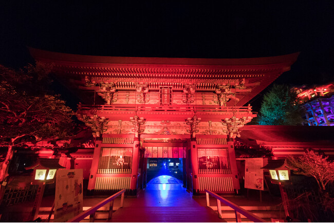 日本三大稲荷 祐徳稲荷神社に幻想的な夜の参拝体験を期間限定で演出