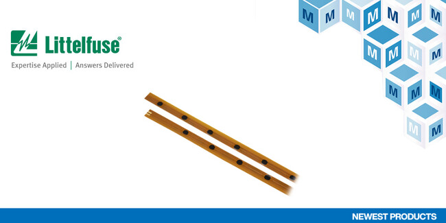 マウザー、LittelfuseのTTape(TM)分散型温度監視デバイスの取り扱いを開始