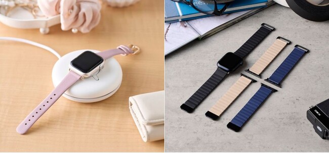 豊富なラインアップでお気に入りが見つかる！Apple Watch専用のソフトレザーバンド 21製品を新発売