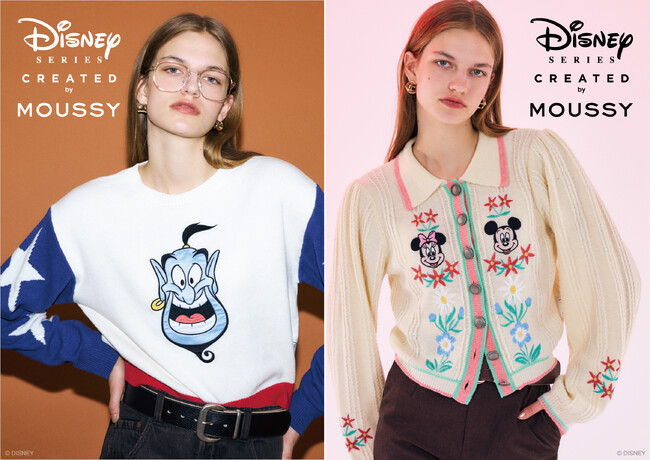 「Disney SERIES CREATED by MOUSSY」2024 AUTUMN COLLECTIONが登場！9月4日(水)より発売開始。