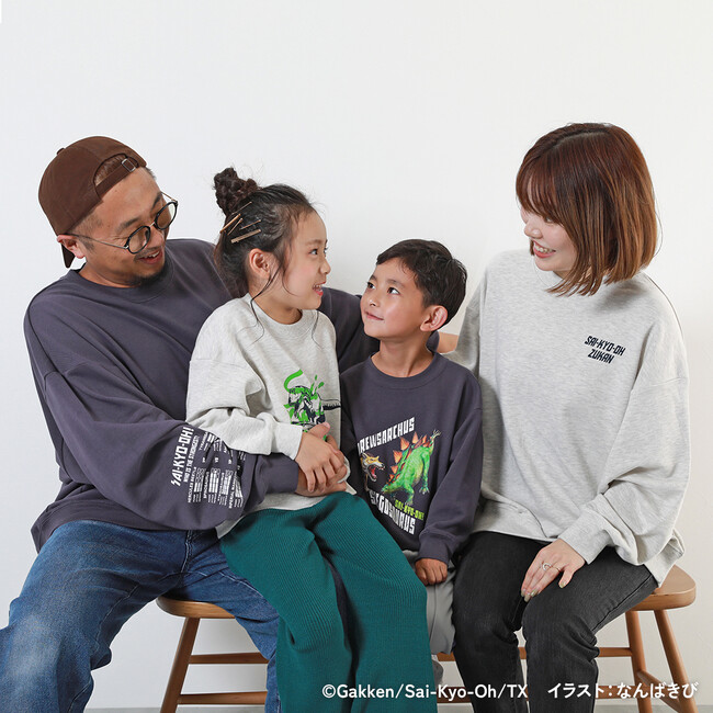 devirock×最強王図鑑　子ども服コラボ　9/4(水)発売