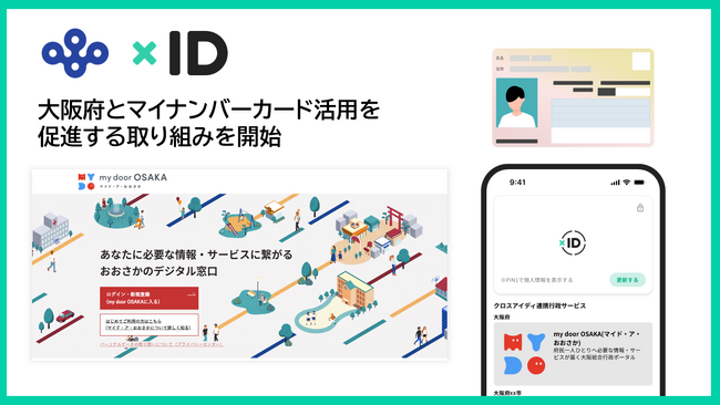 xID、大阪府とマイナンバーカード活用を促進する取り組みを開始