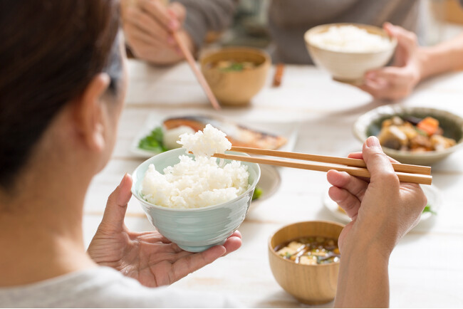 売上金額の伸長続くコメ　食品スーパーマーケットで3割増加