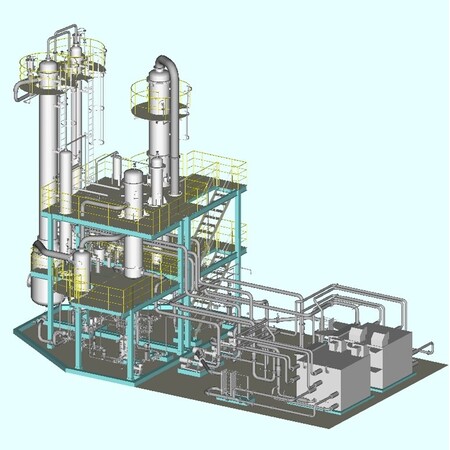 SAFの自給を目指し、バイオエタノールを蒸留する際のCO２排出をゼロに、新型「ヒートポンプ式バイオエタノール蒸留装置」を発明・特許出願