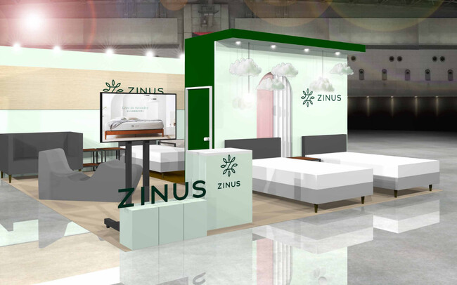 ギフトショー 秋2024にZINUS（ジヌス）が初出展！ライフスタイル提案で睡眠の質向上も目指す！