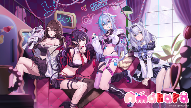 Brave group APAC、東南アジア・タイ語圏向けVTuberプロダクション「AStars production」から初の女性ユニット『Amakara』デビュー
