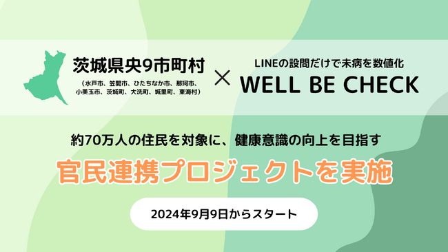 未病の状態を見える化して、健康を感じよう。