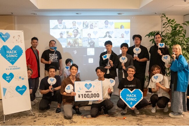 【開催レポート】ジーズアカデミー主催 テクノロジーへの愛を表現するハッカソン「HACK SONIC」第1回目を開催