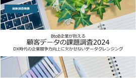 ビズブースト_顧客データの課題調査2024 ビズブースト_顧客データの課題調査2024