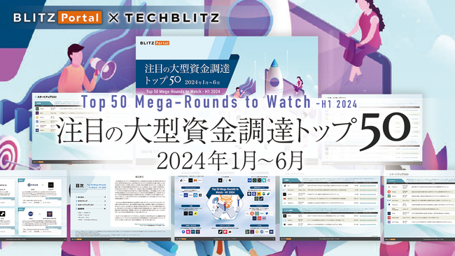 【スタートアップのカオスマップ付き】注目の大型資金調達トップ50 リストをリリース
