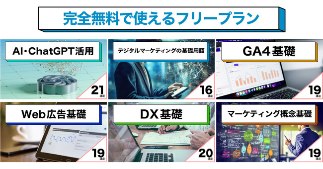 D-Marketing Academy、フリープランのデジタルマーケティング研修動画講座を開始