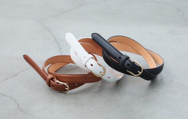 イタリアン高級レザーを職人の手仕事で仕上げた至高のベルト、「BUTTERO レザーベルト」登場