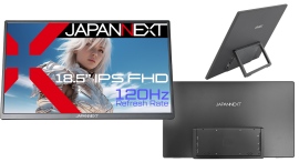 JAPANNEXTが18.5インチ IPSパネル搭載 120Hz対応 フルHD解像度のモバイルゲーミングモニターを42,980円で8月30日(金)に発売 JAPANNEXTが18.5インチ IPSパネル搭載 120Hz対応 フルHD解像度のモバイルゲーミングモニターを42,980円で8月30日(金)に発売