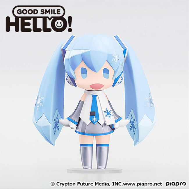 『キャラクター・ボーカル・シリーズ01 初音ミク』より、「雪ミク」が「HELLO! GOOD SMILE」シリーズより登場！