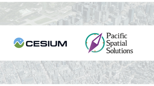 Pacific Spatial Solutions株式会社、Cesiumとのパートナー契約を締結