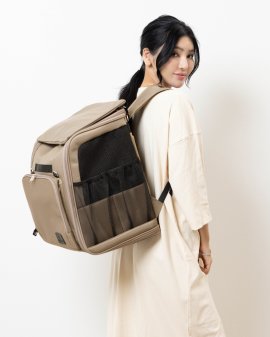 3WAYペットキャリーバッグ グレージュ 3WAYペットキャリーバッグ グレージュ