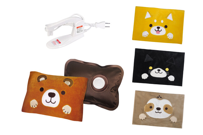 湯たんぽ湯たんぽだけど「お湯」不要！蓄熱充電式湯たんぽが超便利！冷え症対策グッズに新色追加！8月新発売