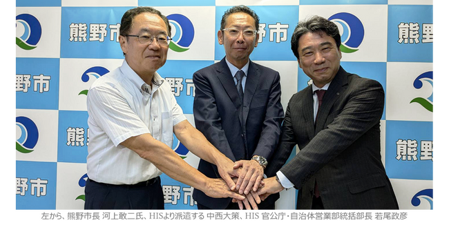 HISと三重県熊野市「地域活性化起業人制度」による派遣に関する協定を締結