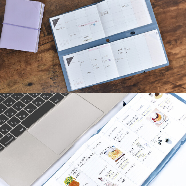 折り畳める手帳で累計販売数20,000冊突破。伊藤手帳ユメキロック「TETEFU」2025年1月始まり9月2日より予約販売開始。