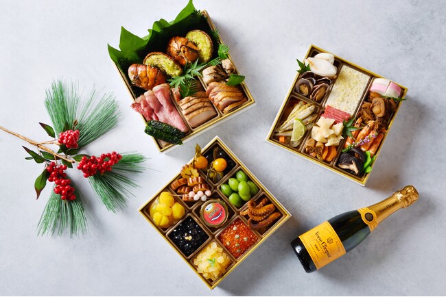 新年を豊かに彩る シャンパンと楽しむ東北の恵みを感じるイタリアンテイスト生おせち予約開始