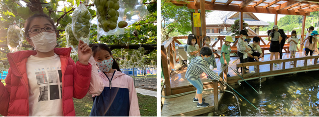 【好評につき定員５名増員！】9/22出発 秋の１dayキャンプ【シャインマスカット狩り＆うどん作り＆マス釣り編】