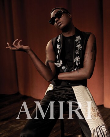 AMIRI　THE BOYZのソヌを起用した　2024年秋冬広告キャンペーンを発表