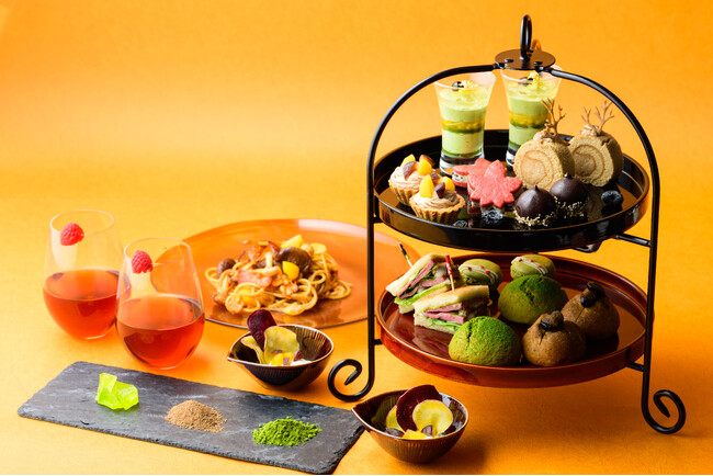 大好評の特別企画！ほんまもんの宇治茶が香り立つ「祇園辻利のほうじ茶と抹茶を贅沢につかったアフタヌーンティー」