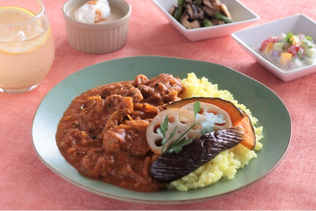 【料理教室｜レッスン募集開始】＜9・10月＞食欲の秋にぴったり！90分で本格スパイスカレーほか3品