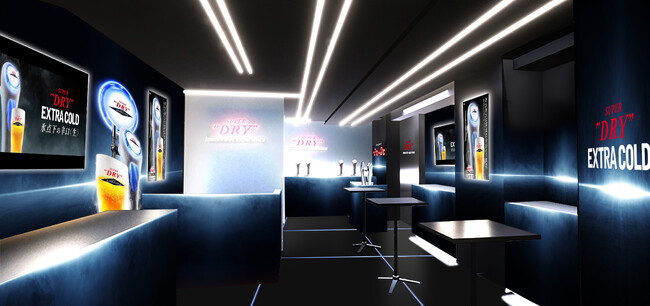 コンセプトショップ『SUPER DRY Immersive experience』氷点下のビールや凍らせたおしぼりを提供する『残暑DAY』を9月3日から実施