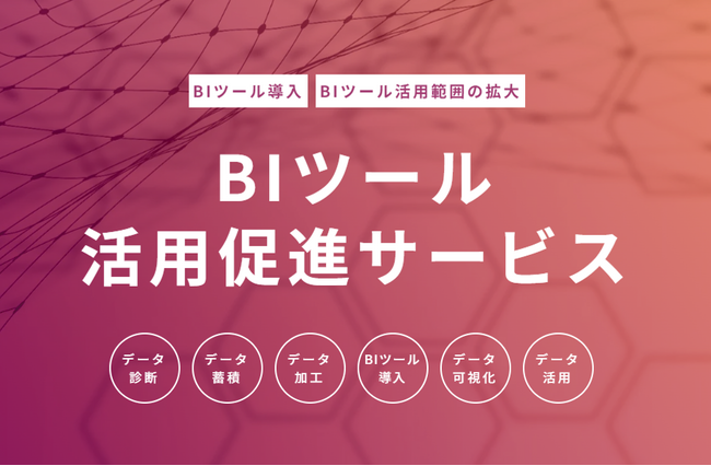 データ経営の第一歩！「BIツール活用促進サービス」を提供開始
