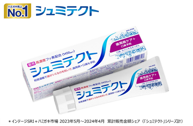 8年連続ハミガキ売上No.1ブランド「シュミテクト」がブランド刷新！新登場！知覚過敏症状だけではない“歯周病＋口臭“もこれ一つでケア『シュミテクト　歯周病ケア＋口臭予防』9月11日（水）全国で新発売