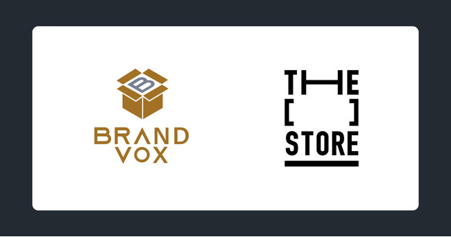 次世代型ショップ「THE [　] STORE」に全世界のブランド品を日本にいながら簡単に手に入れることができる通販アプリ「BRAND VOX」が出店決定