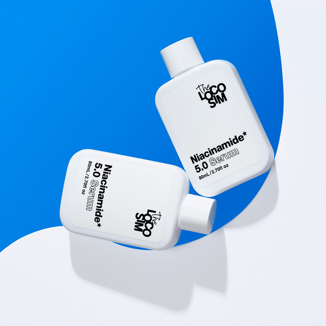 『The LOCOSIM』多重層リポソーム化 ナイアシンアミド5%配合「Niacinamide 5.0 Serum」パンテノールやN-アセチルグルコサミンを配合し、リニューアル